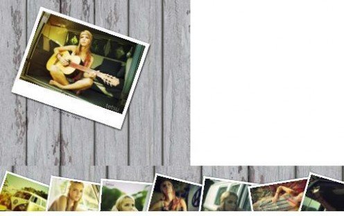 Polaroid Photobar Gallery with jQuery
