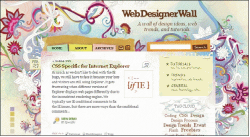 Web Designer Wall