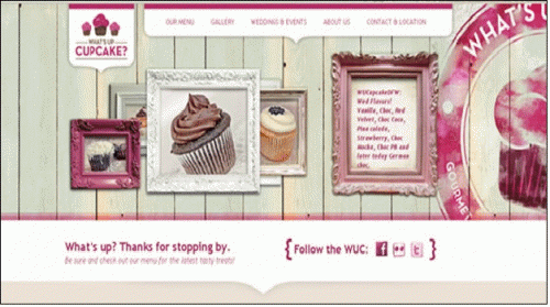 Whats up cupcake
