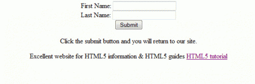 html 5 tutorial
