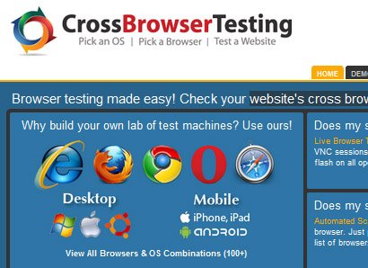 cross browser testing