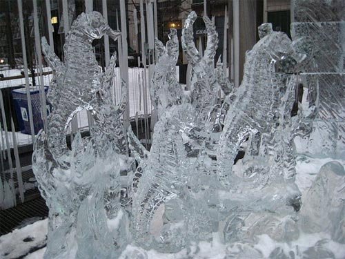 ice sculpture
