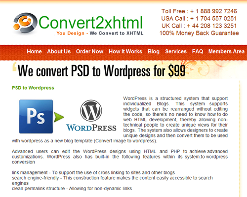 Convert2xhtml