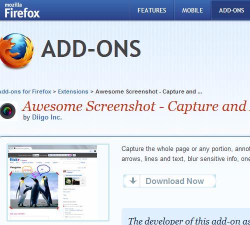 Awesome Screenshot