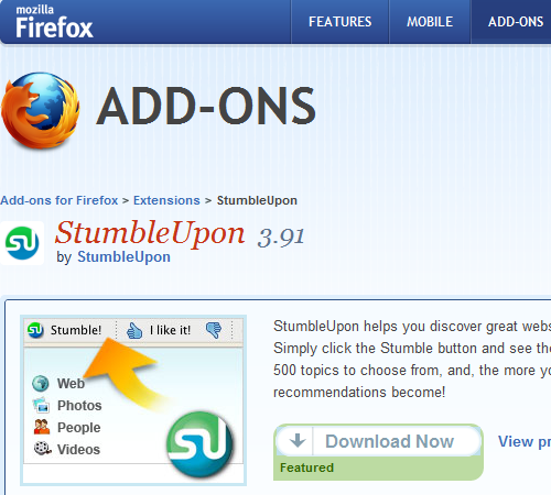 StumbleUpon