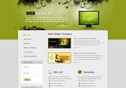 web design template web design template