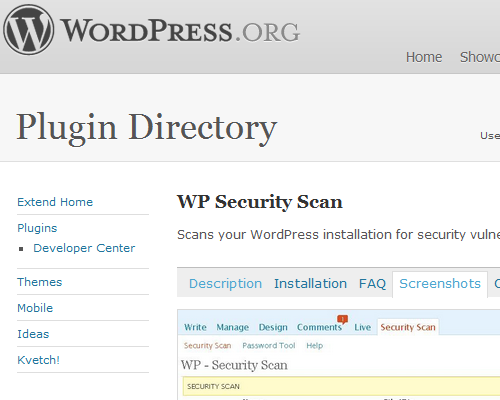 WordPress-Security-Scan