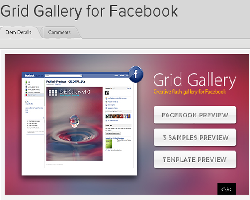 Facebook Skins and templates