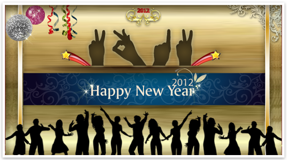 Post Thumbnail of New Year Wallpaper 2012: Free Happy New Year 2012 Wallpaper