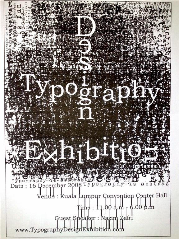 Typography Design Exhibition1