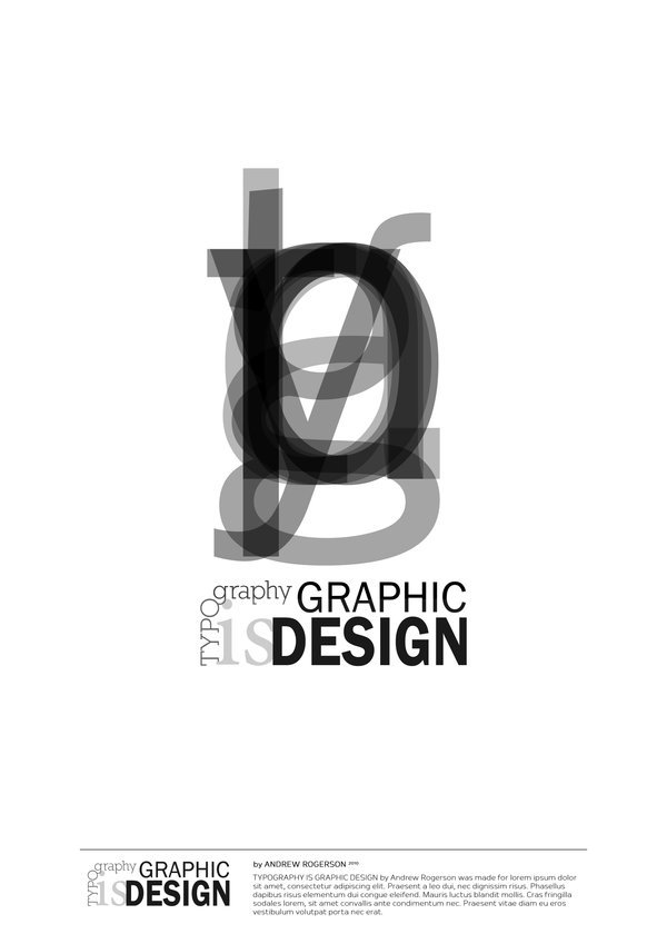 Typography is Graphic Design