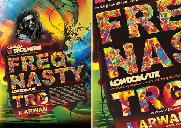 colorful-typeface-design