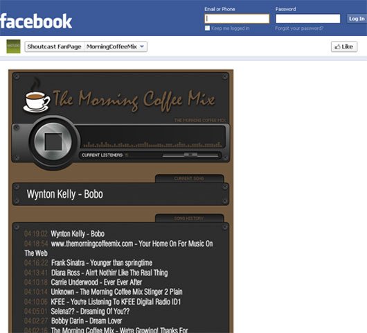 Shoutcast-Radio-Fan-Page