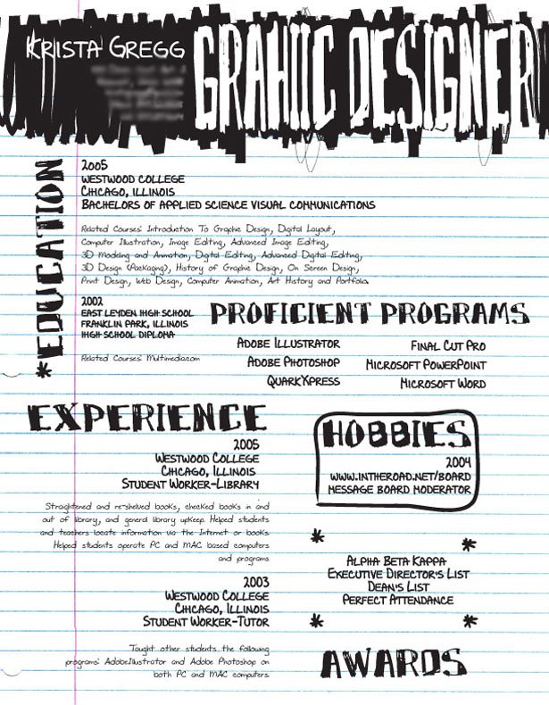 Resume designs 2012