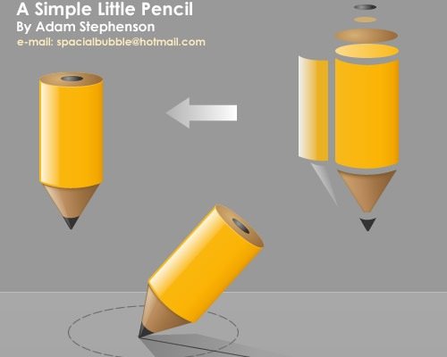 Easy Tutorial For Designing A Pencil Using Fireworks