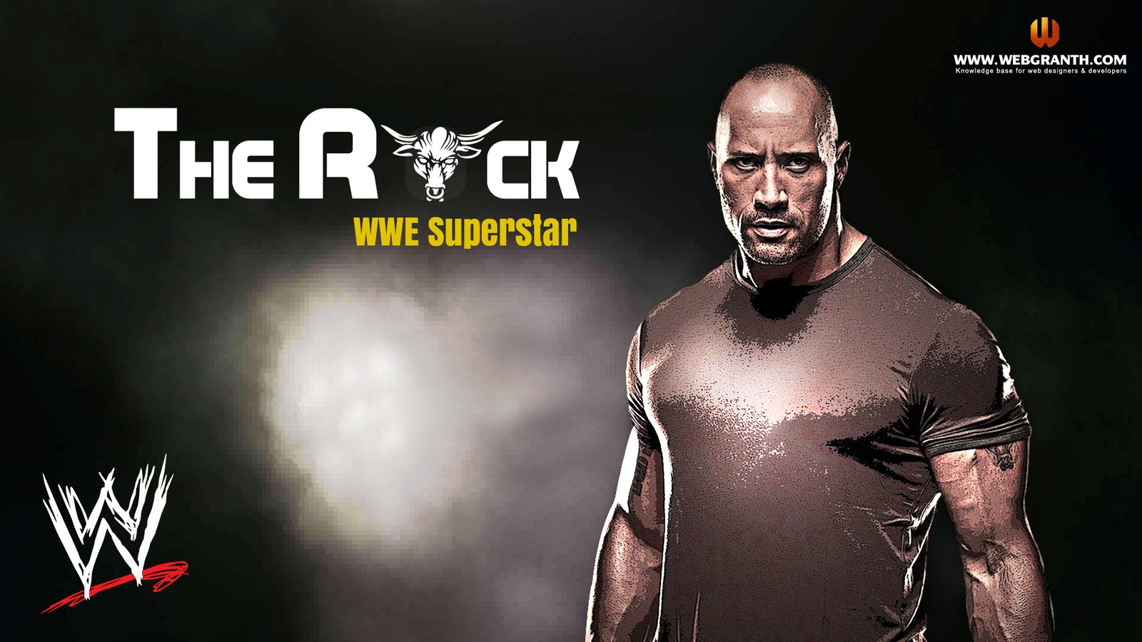 WWE The Rock HD Wallpaper Free Download 3: View HD Image 