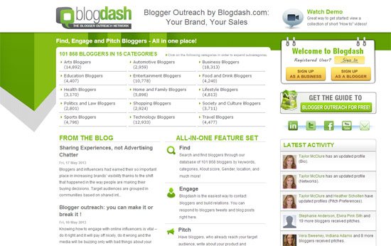 Blog Dash