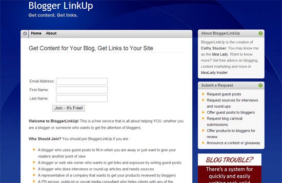 Blogger Link Up