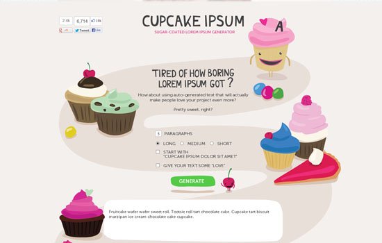 CUPCAKE IPSUM