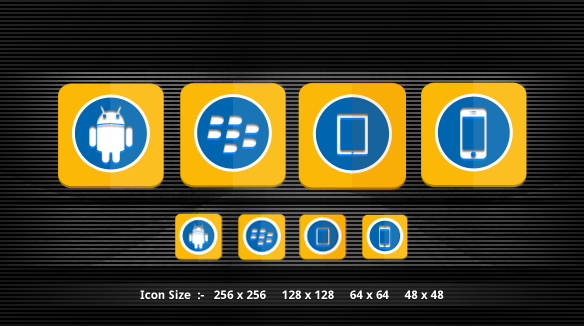 Technology Flat Icon Set