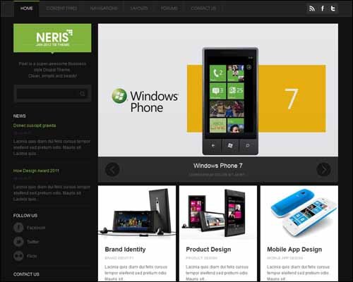 TB Neris Free Drupal Theme