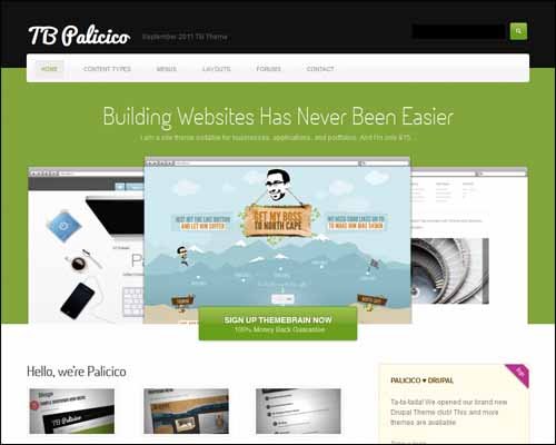 TB Palicico Free Drupal Theme