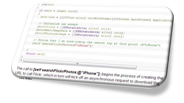 Objective-C JSON and the Flickr API