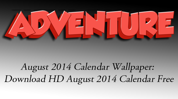 August 2014 Calendar Wallpaper: Download HD August 2014 Calendar Free