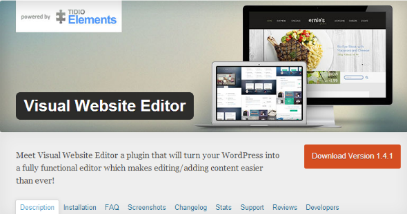 Visual Website Editor