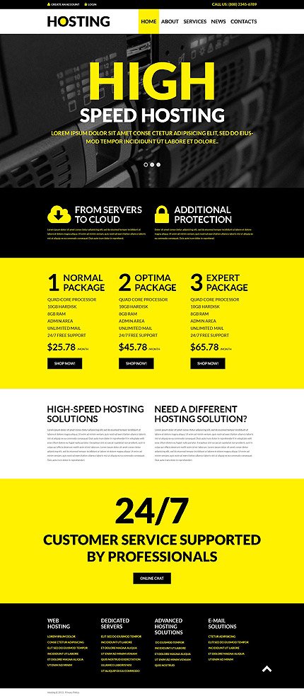 Hosting WP Theme