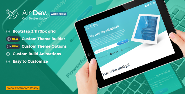 AirDev WordPress Theme