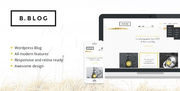 B-Blog WordPress Theme