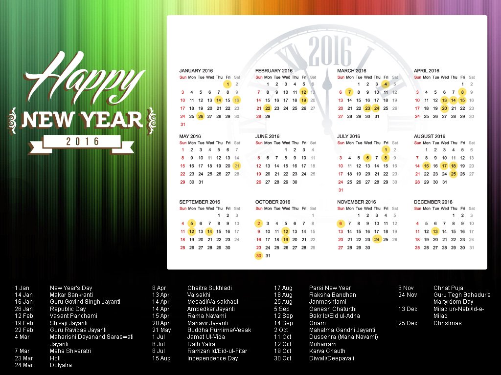 Calendar Background 2016 : Year calendar wallpaper download free Calendar Background 2016 : Year calendar wallpaper download free