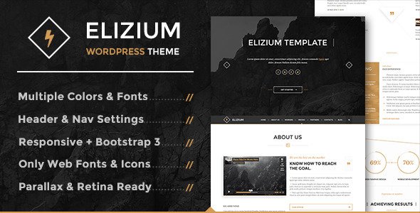Elizium WordPress Theme