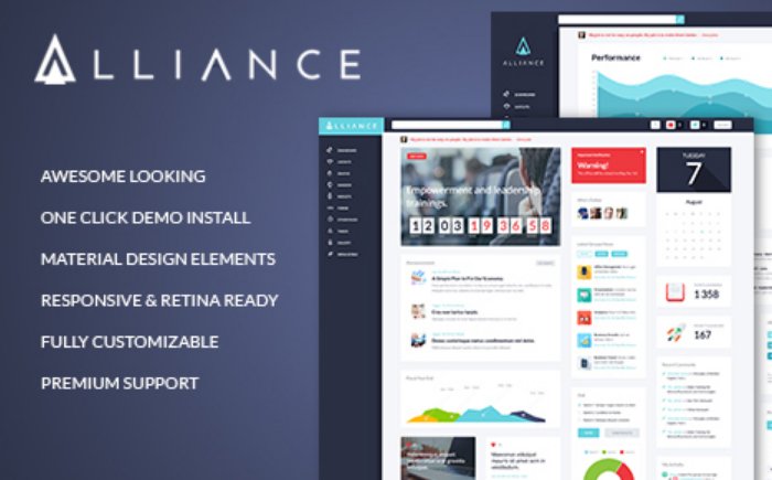 Intranet & Extranet WordPress Theme