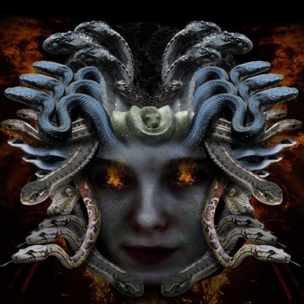 Medusa With Photo Manipulation