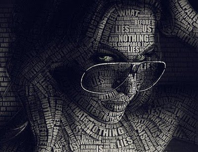 Typography portrait Typography portrait
