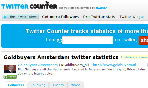 Twitter Counter Twitter Counter