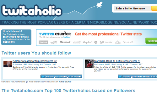 TwitterHolic TwitterHolic