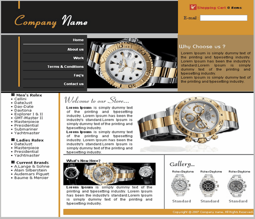 Watches and Jewelry