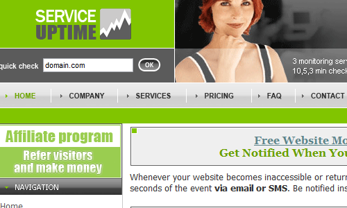 Service Uptime Service Uptime