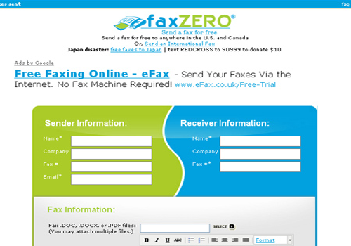 Fax-Zero