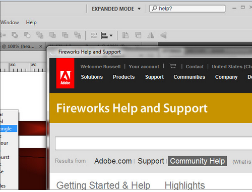 Fireworks vs Photoshop