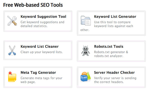 seo-tools Blogger Toolbox
