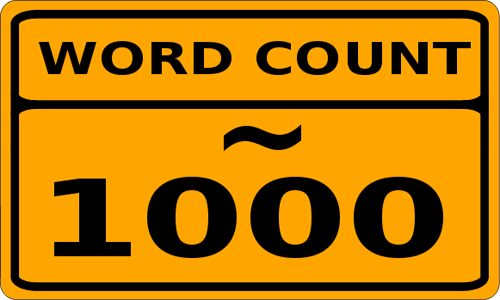 No idyllic Word count