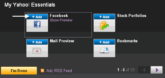 Add-Facebook-to-Your-My-Yahoo Add-Facebook-to-Your-My-Yahoo