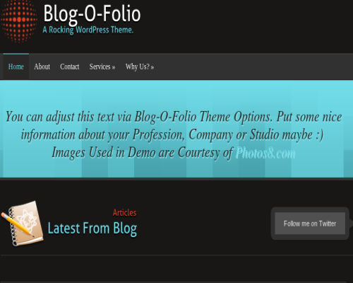 Blog-o-Folio Blog-o-Folio
