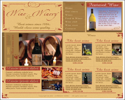 Yellow PSD template1