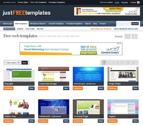 Just Free Templates