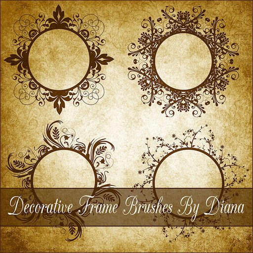 Decorative Swirl Frame